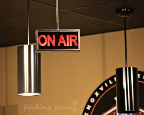 on the air radio sign
